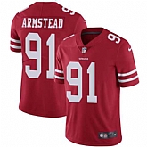 Nike San Francisco 49ers #91 Arik Armstead Red Team Color NFL Vapor Untouchable Limited Jersey,baseball caps,new era cap wholesale,wholesale hats